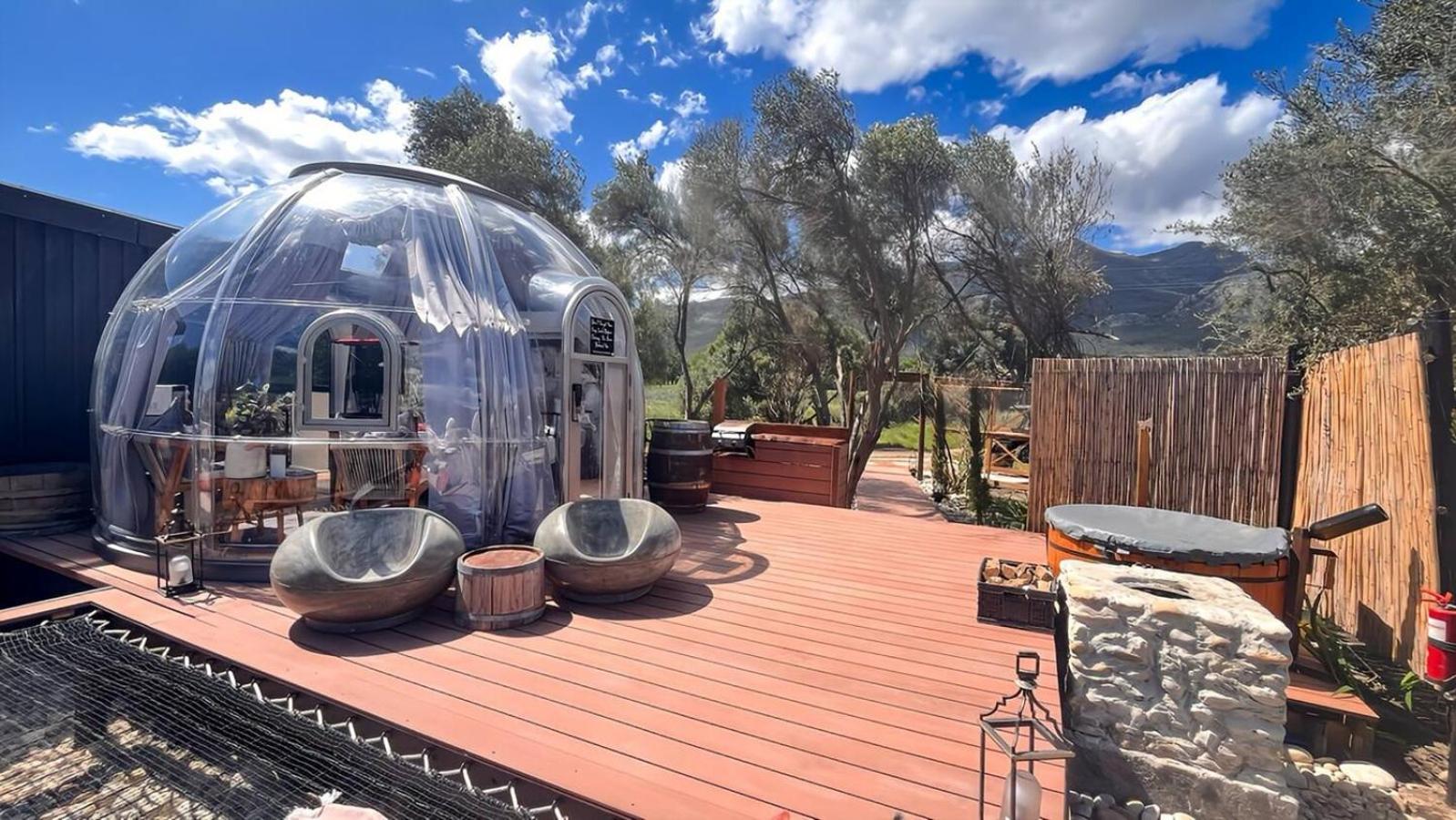 The Vino Dome By Once Upon A Dome Franschhoek Zewnętrze zdjęcie