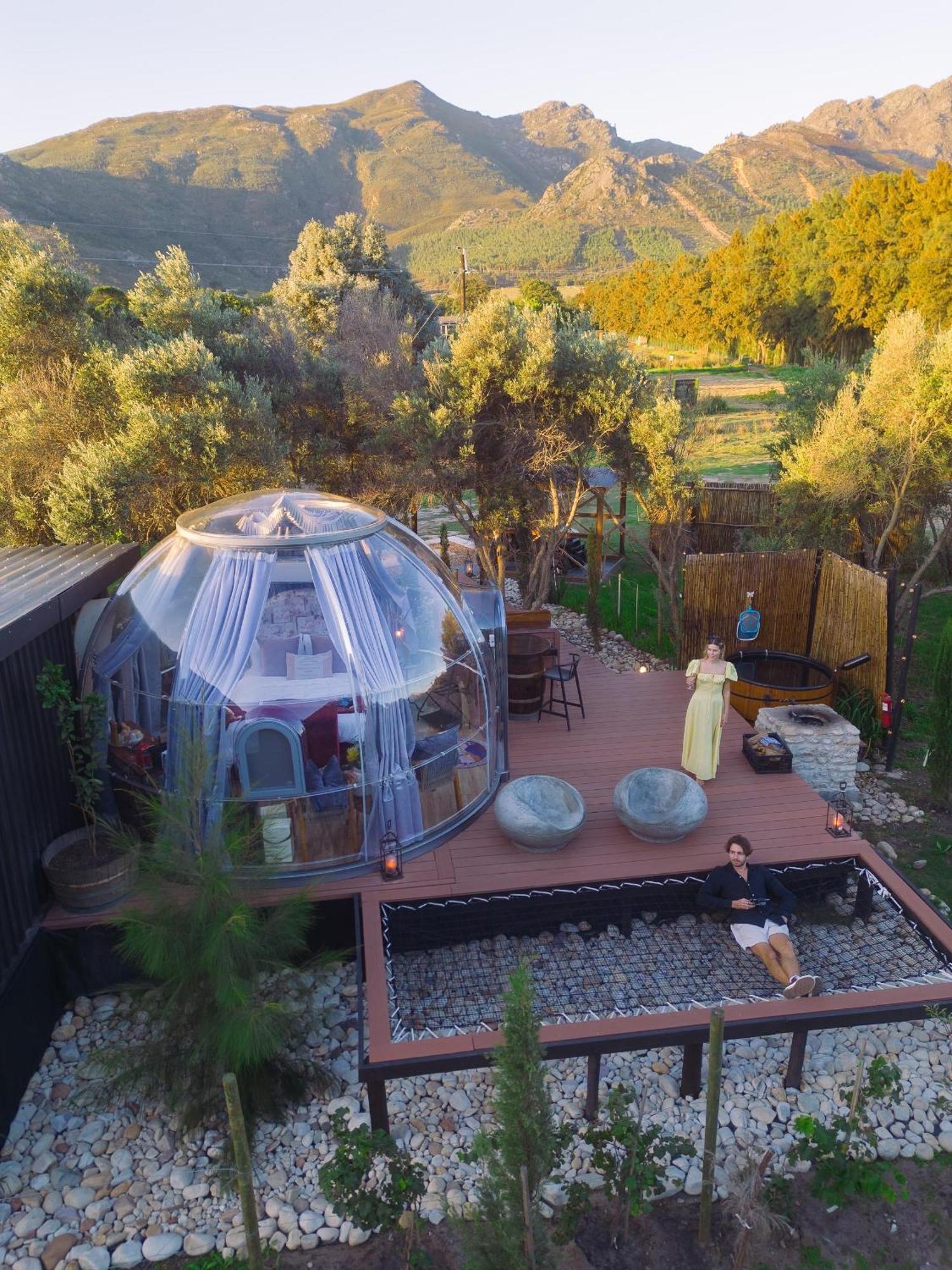 The Vino Dome By Once Upon A Dome Franschhoek Zewnętrze zdjęcie