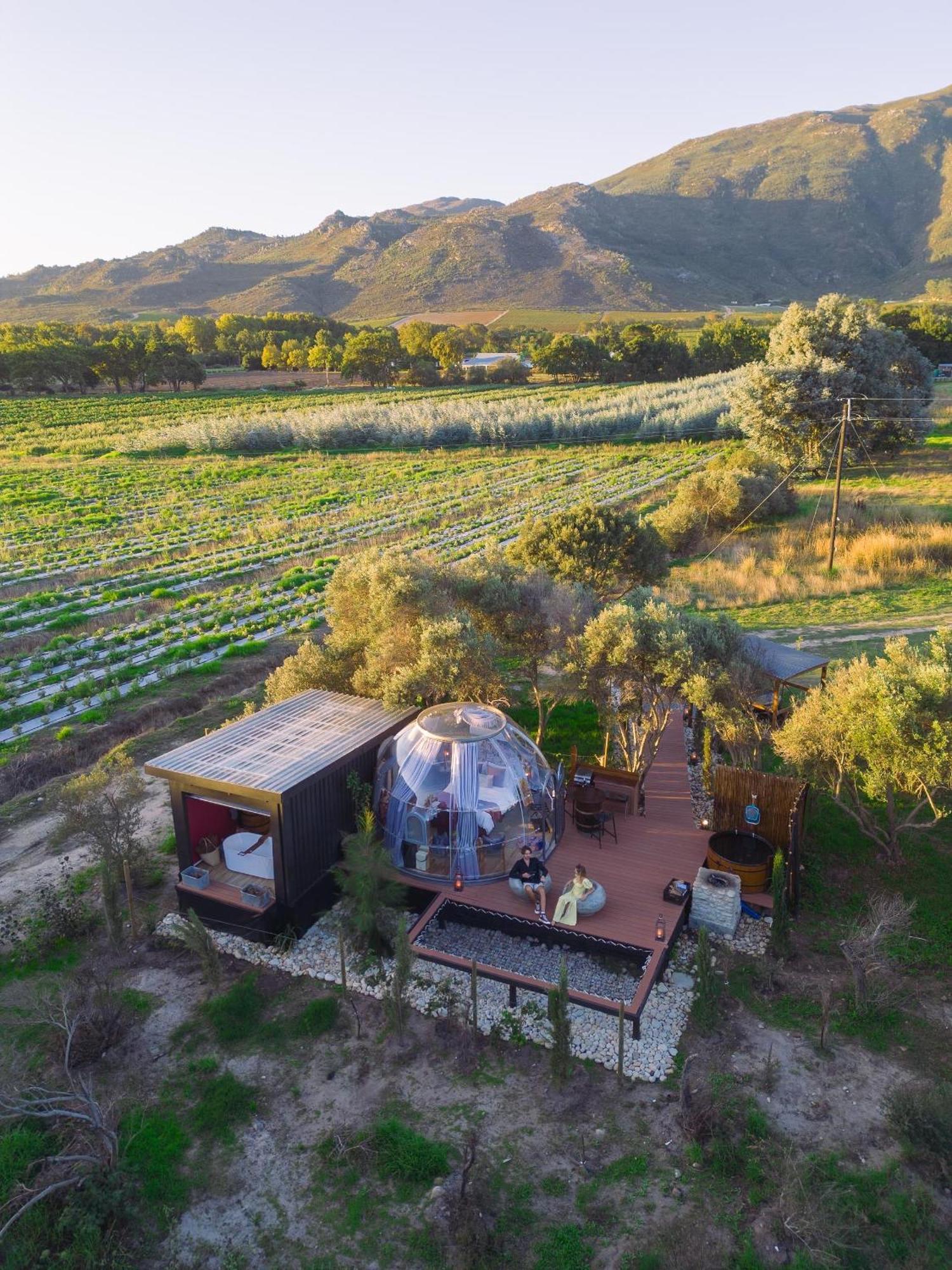 The Vino Dome By Once Upon A Dome Franschhoek Zewnętrze zdjęcie
