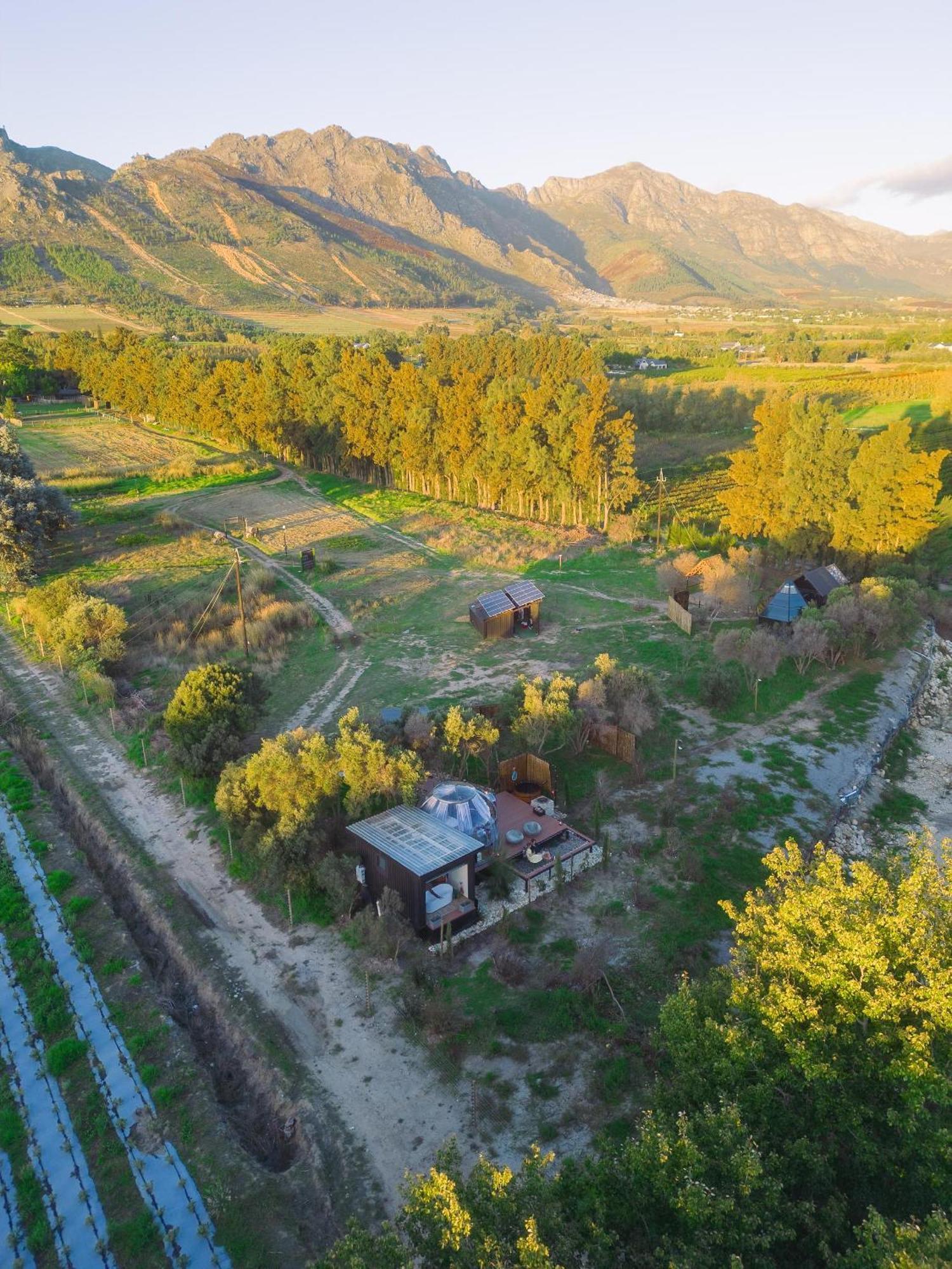 The Vino Dome By Once Upon A Dome Franschhoek Zewnętrze zdjęcie